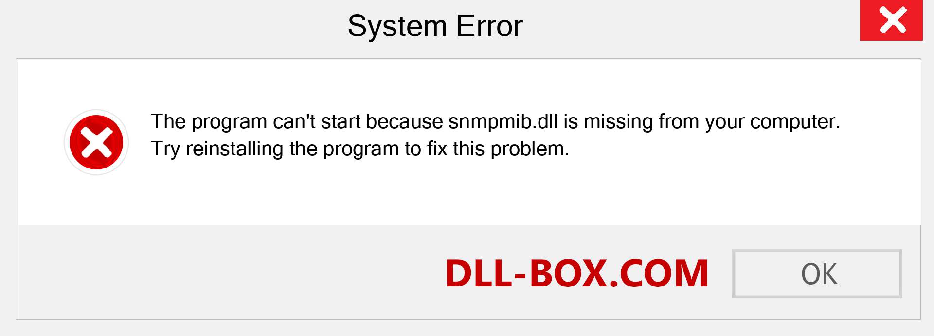  snmpmib.dll file is missing?. Download for Windows 7, 8, 10 - Fix  snmpmib dll Missing Error on Windows, photos, images